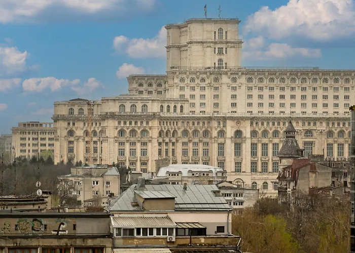 Splendid 2br With Breathtaking Views Of Casa Poporului Appartamento Bucarest